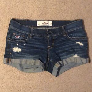 Hollister denim shorts